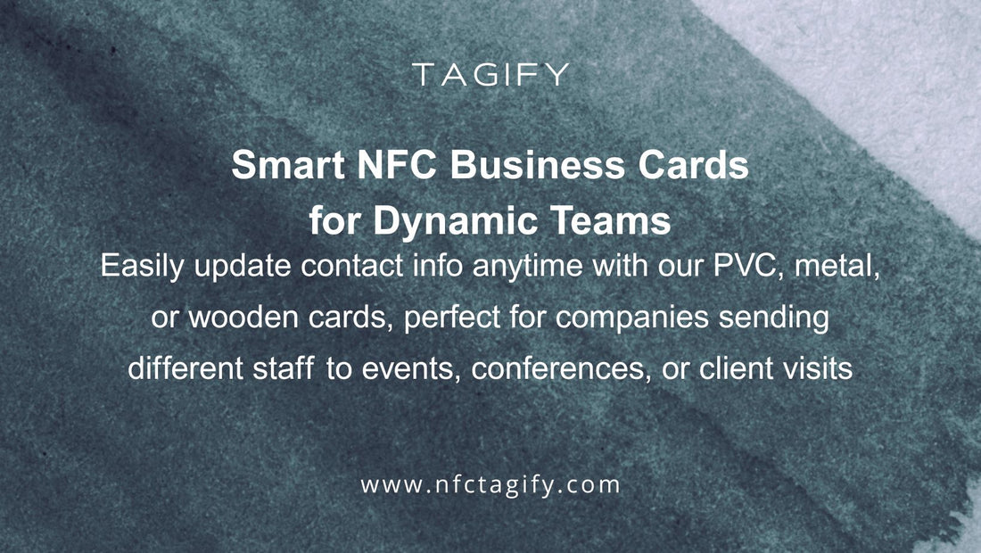 Reusable NFC Business Cards