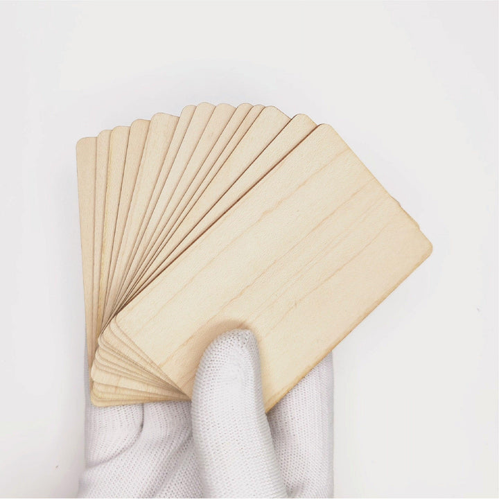 Wooden Smart NFC Card - NFC Tagify