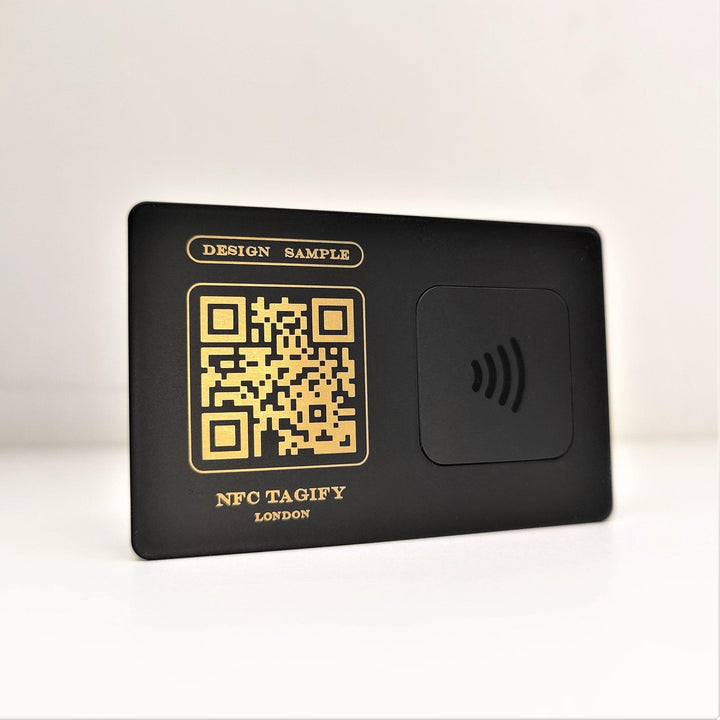 Full Metal Digital Cards - Engraving - NFC Tagify