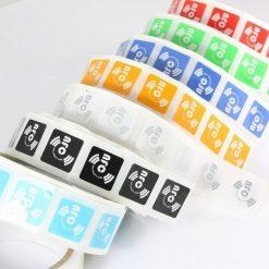 Colored NFC Label Stickers - NFC Tagify