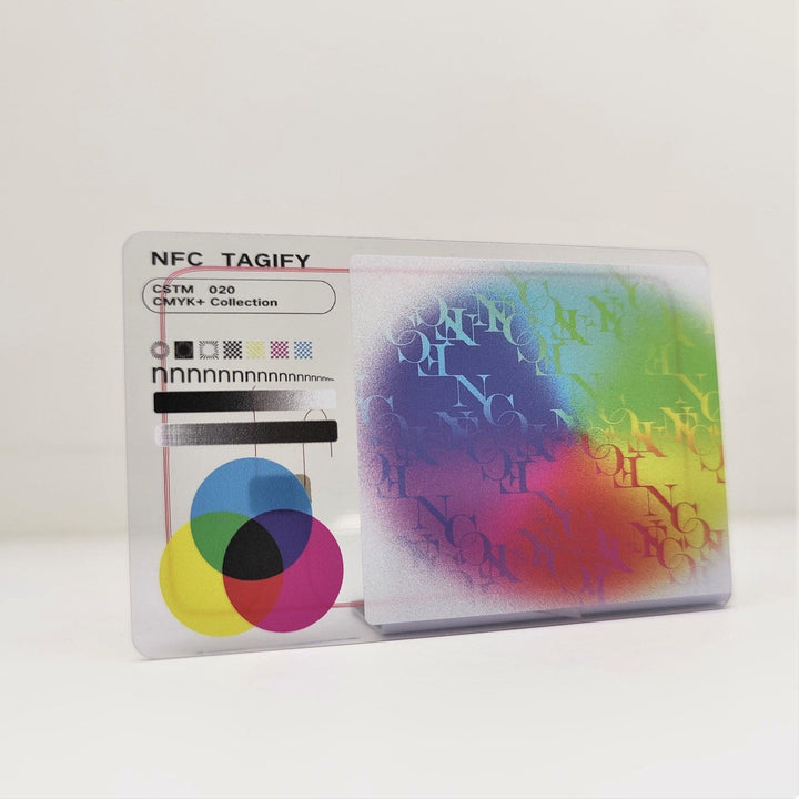 Clear PVC Digital Business Card - NFC Tagify