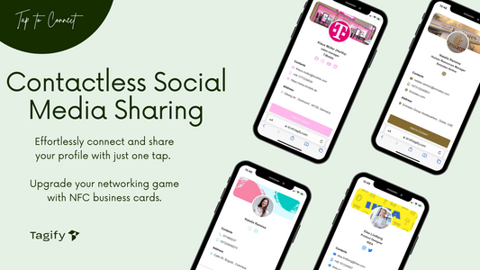 Contactless Social Media Sharing