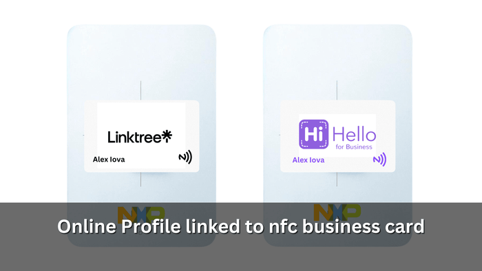 Add online profile to nfc business card – NFC Tagify