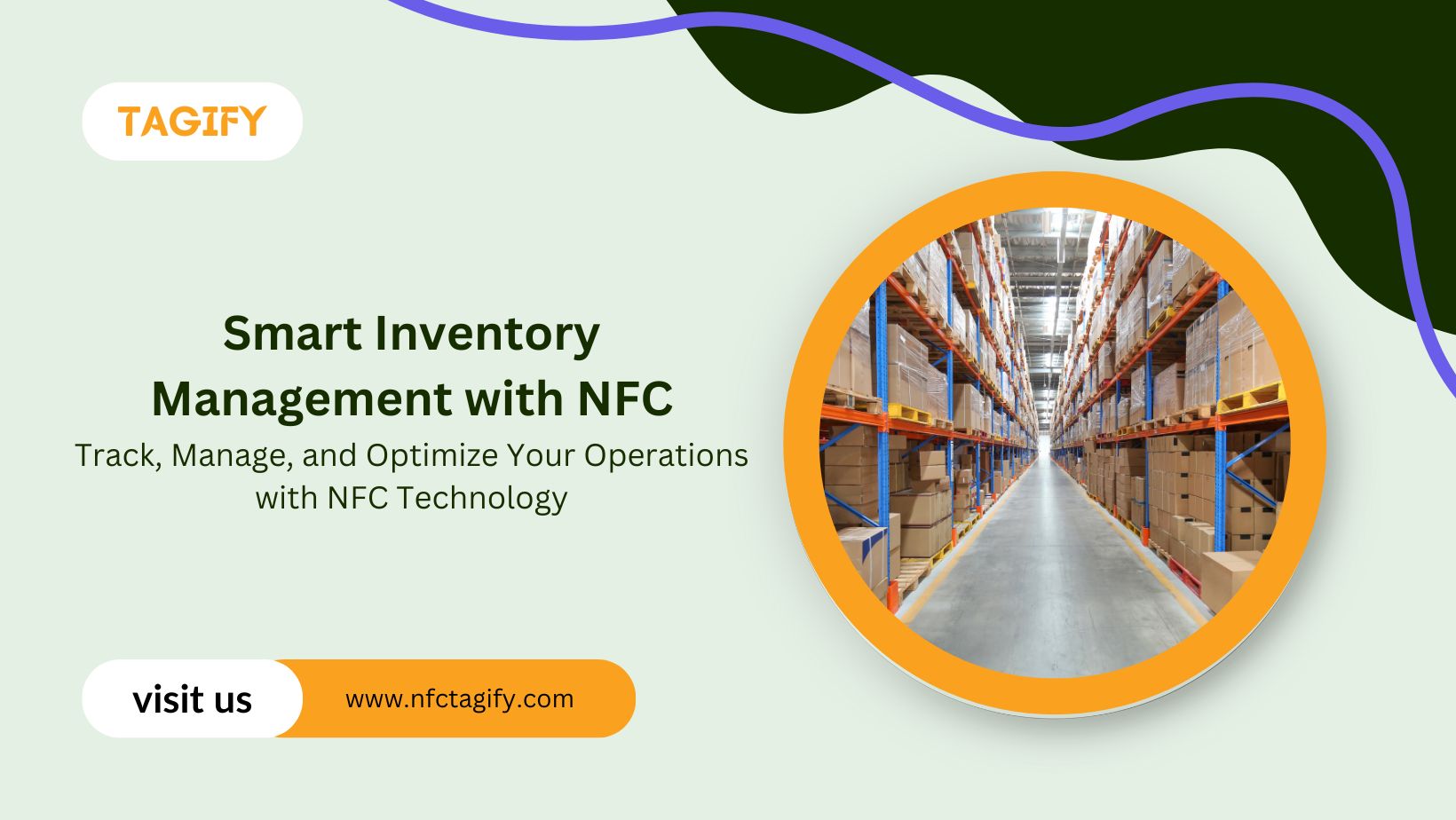 Nfc Inventory Tags With Racking NFC for Inventory Management – NFC Tagify