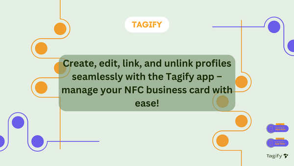 Tagify App Profile Setup – NFC Tagify