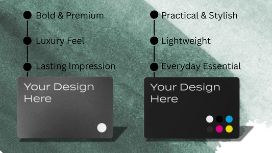 PVC vs. Metal Cards