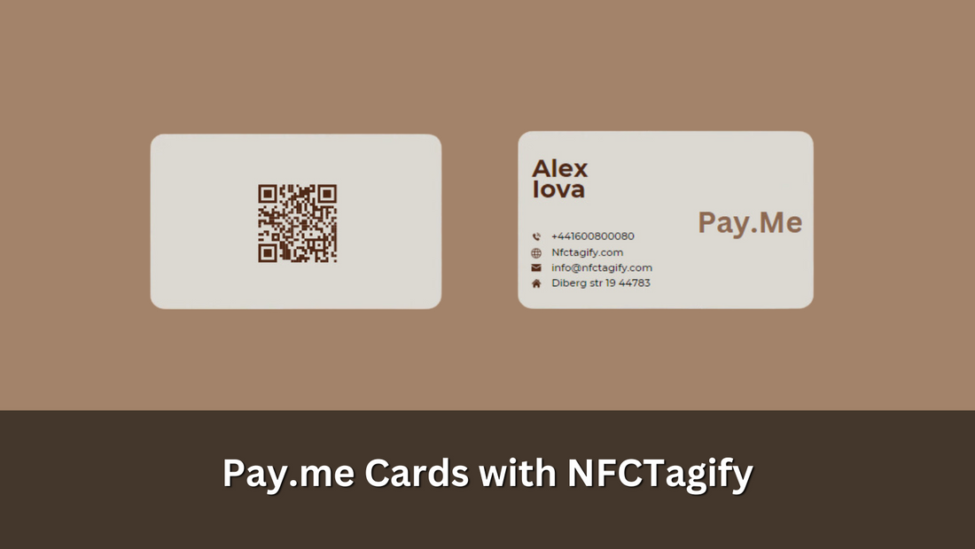 Pay.me Cards with NFCTagify