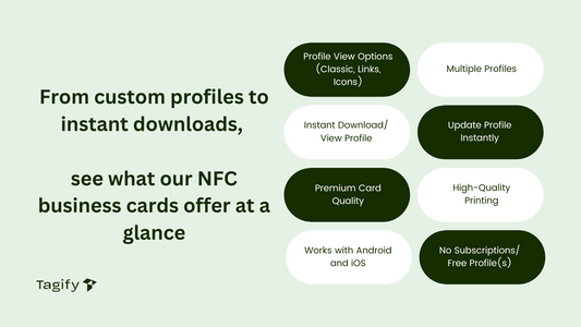 Personalised NFC Business Cards