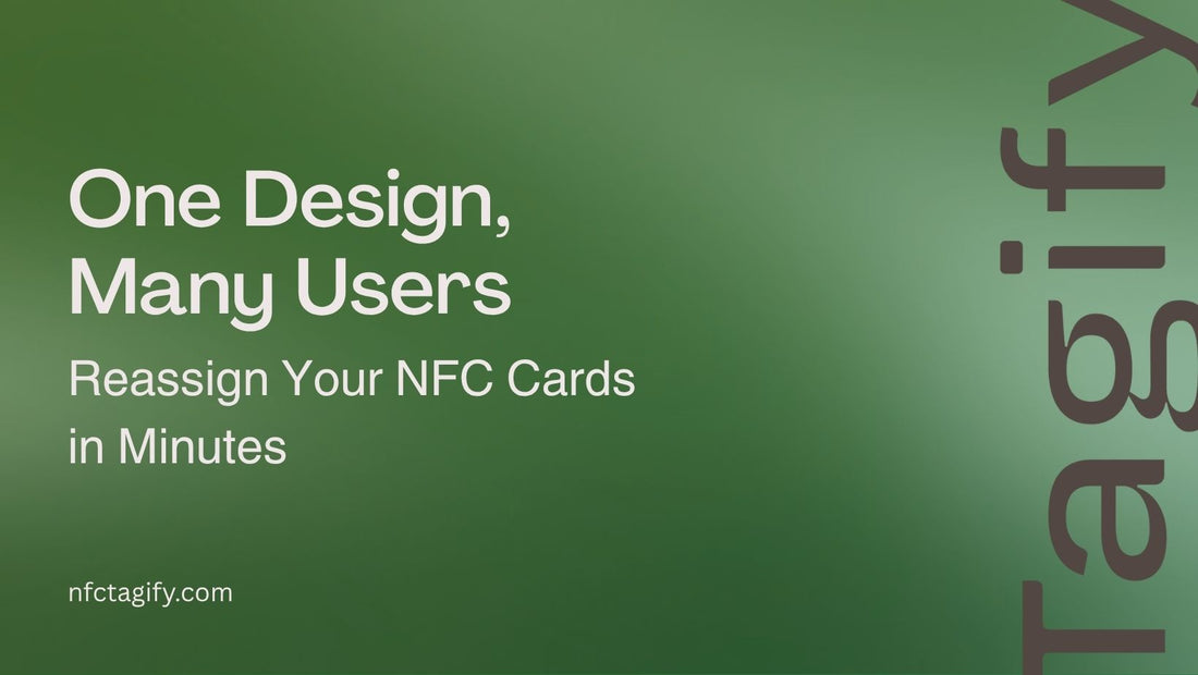 Reusable NFC Team Cards