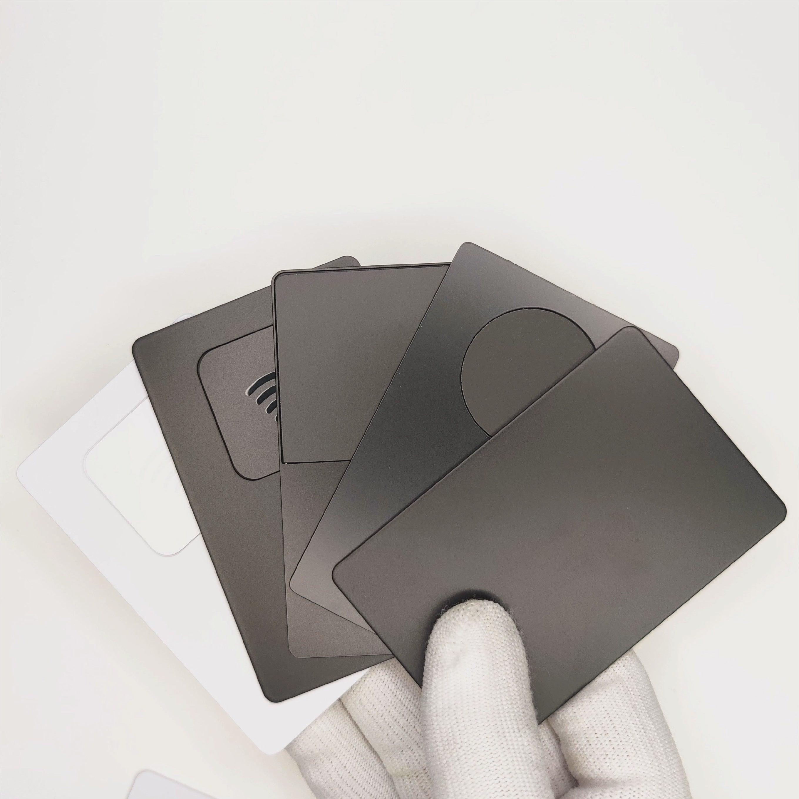 Smart Card With Rocks Full Metal Smart Card – NFC Tagify