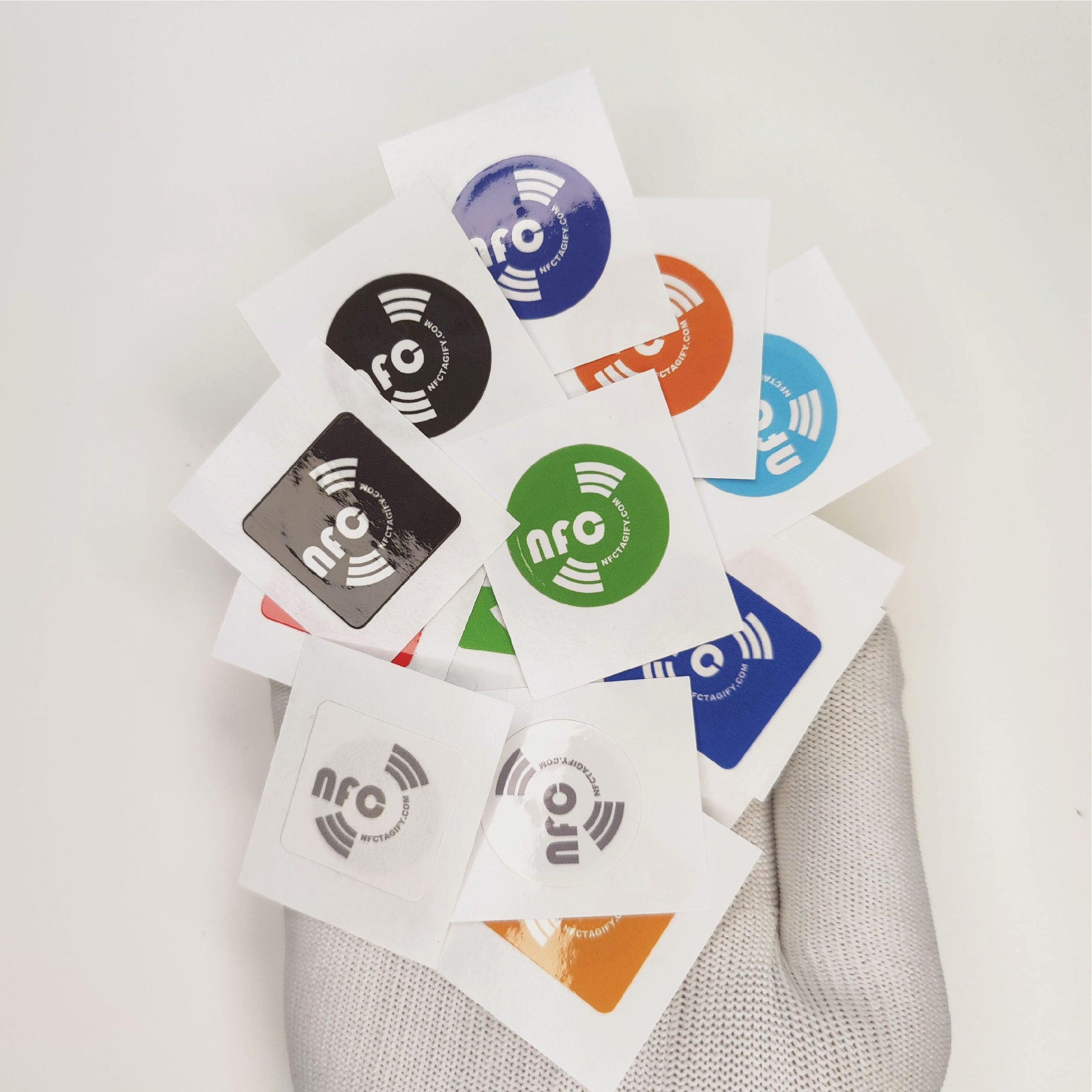 Colored NFC Label Stickers – NFC Tagify