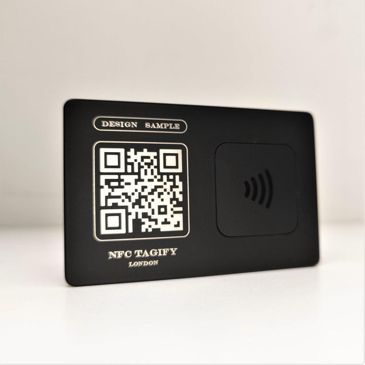 Full Metal Digital Cards - Engraving - NFC Tagify