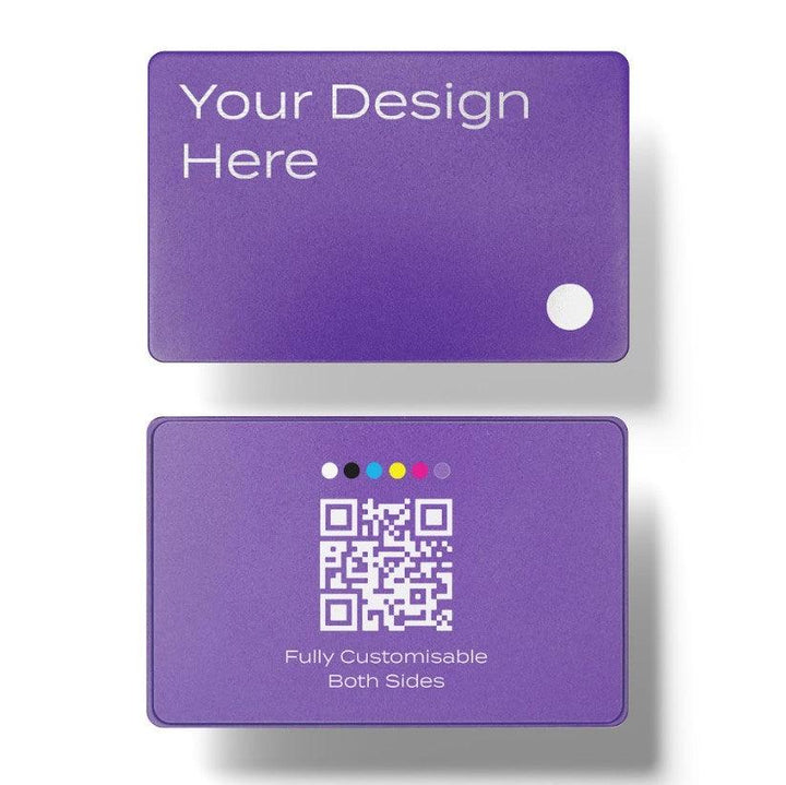 purple-silver-nfc-metal-card-nfctagify