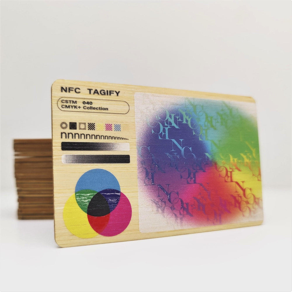 Eco-friendly Wooden NFC Digital Cards | Tap to Connect – NFC Tagify